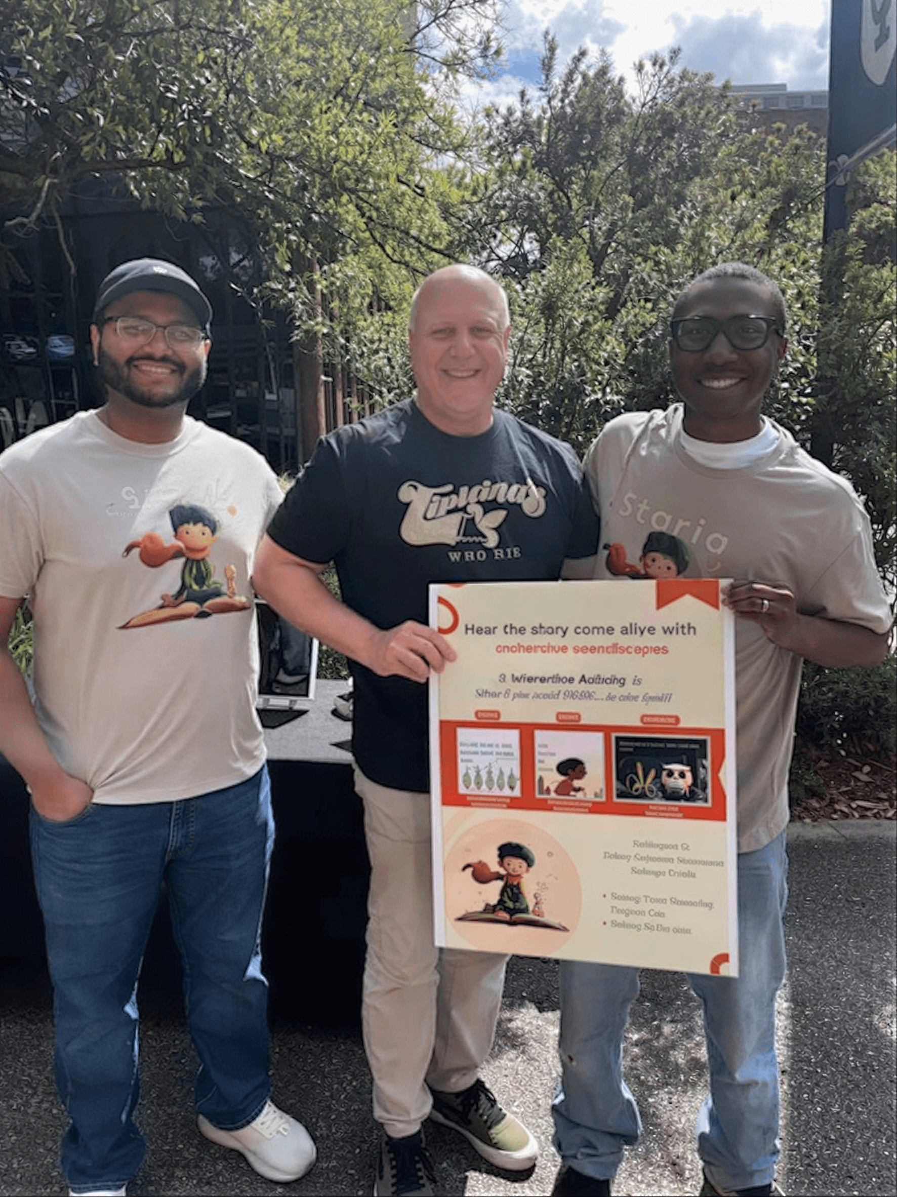 Storia team at festival